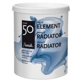 Yunik Radiatormaling 0,75 l Hvid Yunik Radiatormaling 0,75 l Hvid