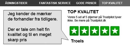 Vores varer er høj kvalitet leveret til stærke priser